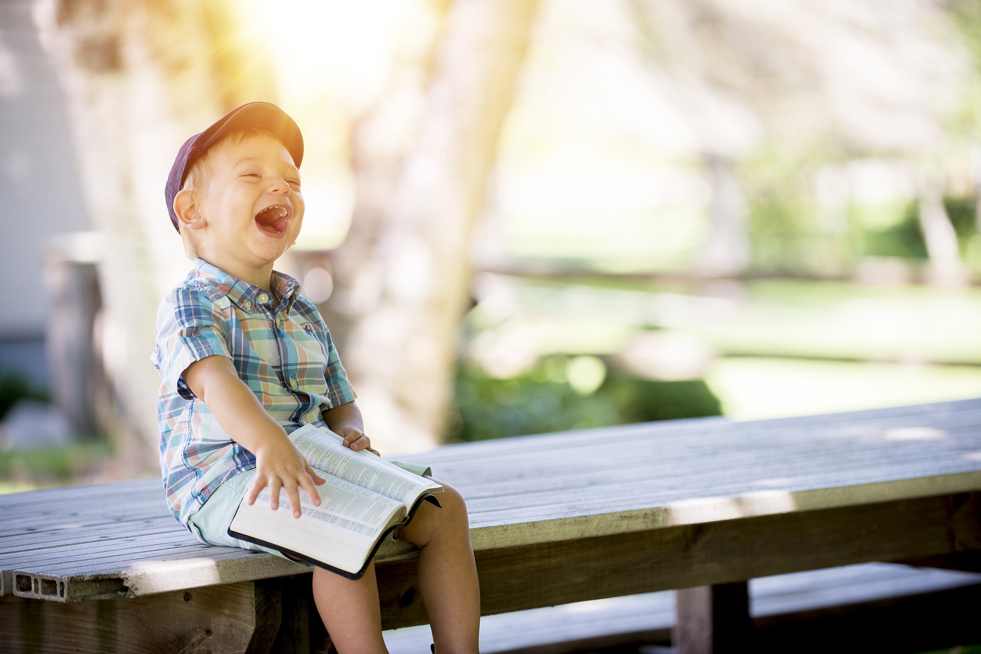 El niño de 3 años y 8 meses